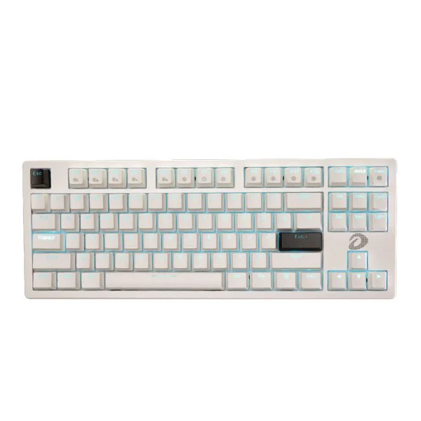 Bàn phím DareU EK87V2 White Blue Switch