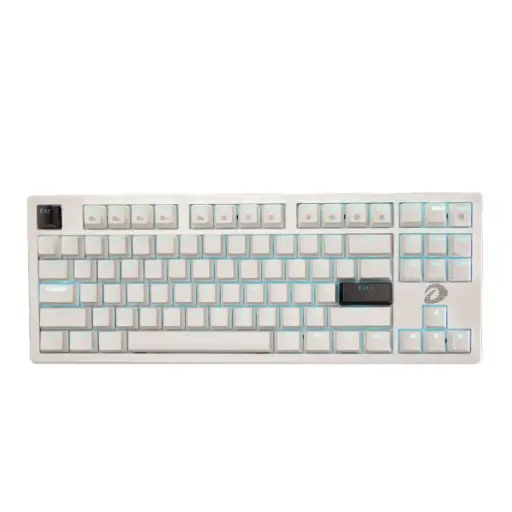 Bàn phím DareU EK87V2 White Blue Switch